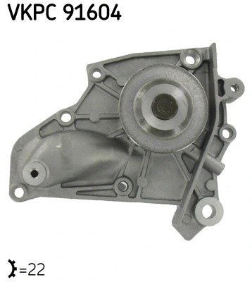 Water Pump, engine cooling (VKPC 91604)