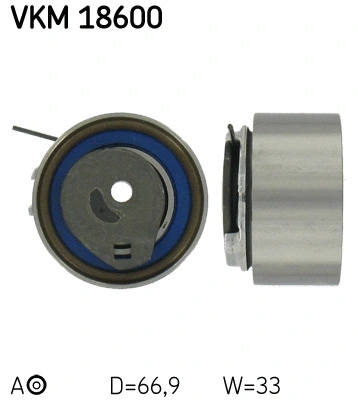 Tensioner Pulley, timing belt (VKM 18600)