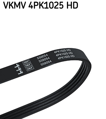 V-Ribbed Belt (VKMV 4PK1025 HD)