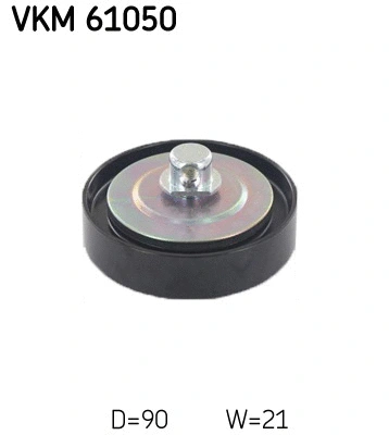 Deflection/Guide Pulley, V-ribbed belt (VKM 61050)