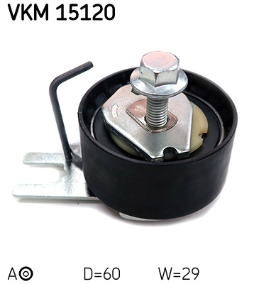 Tensioner Pulley, timing belt (VKM 15120)