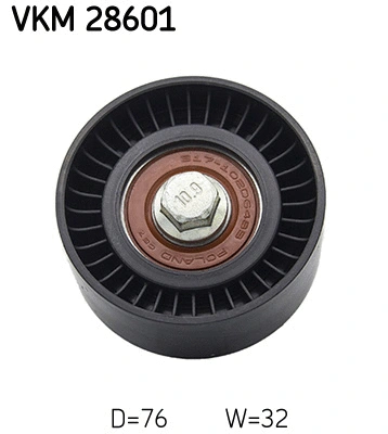Deflection/Guide Pulley, timing belt