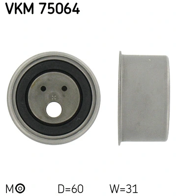 Tensioner Pulley, timing belt (VKM 75064)