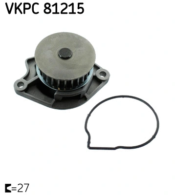 Water Pump, engine cooling (VKPC 81215)