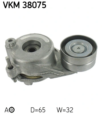 Tensioner Pulley, V-ribbed belt (VKM 38075)