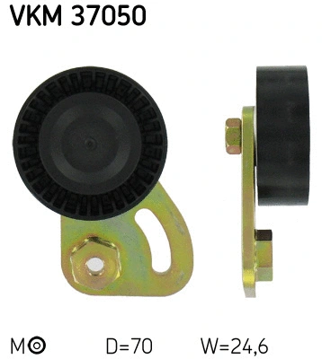 Tensioner Pulley, V-ribbed belt (VKM 37050)