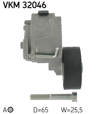 Tensioner Pulley, V-ribbed belt