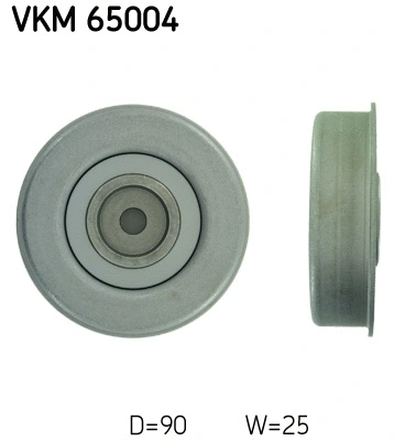 Tensioner Pulley, V-ribbed belt (VKM 65004)