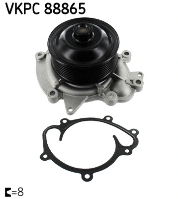 Water Pump, engine cooling (VKPC 88865)