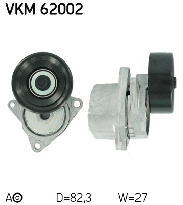 Tensioner Pulley, V-ribbed belt (VKM 62002)