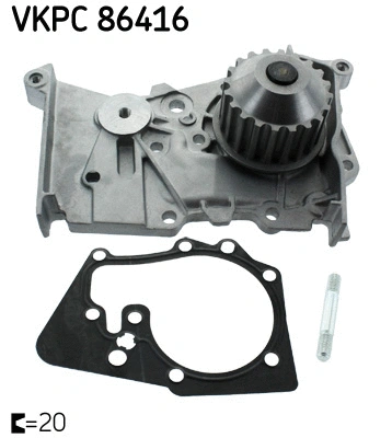 Water Pump, engine cooling (VKPC 86416)