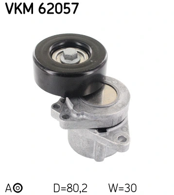 Tensioner Pulley, V-ribbed belt (VKM 62057)