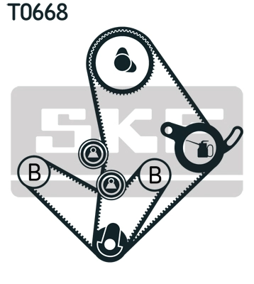 Timing Belt Kit (VKMA 95010)