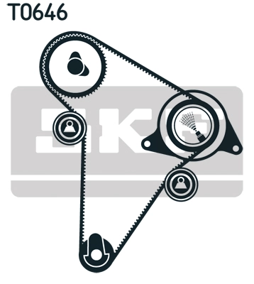 Timing Belt Kit (VKMA 03301)