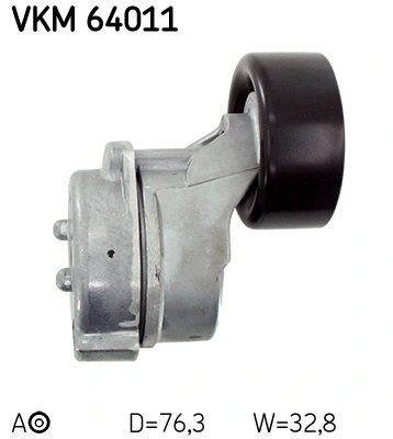 Tensioner Pulley, V-ribbed belt