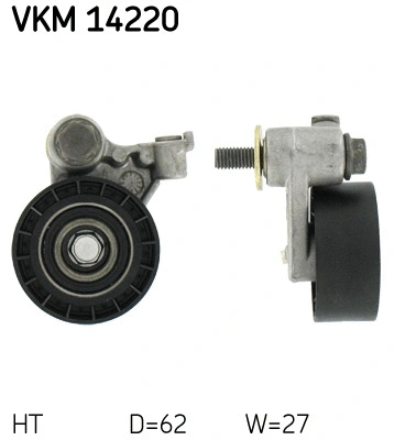 Tensioner Pulley, timing belt (VKM 14220)