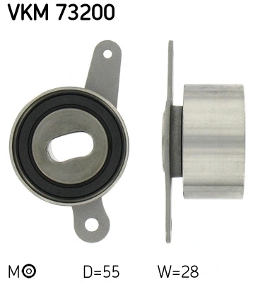 Tensioner Pulley, timing belt (VKM 73200)