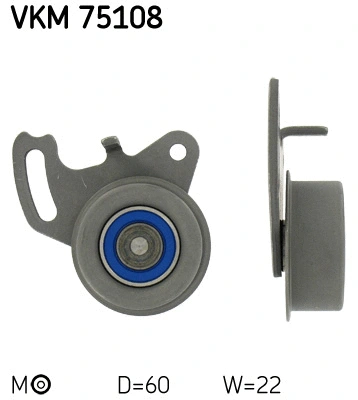 Tensioner Pulley, timing belt (VKM 75108)