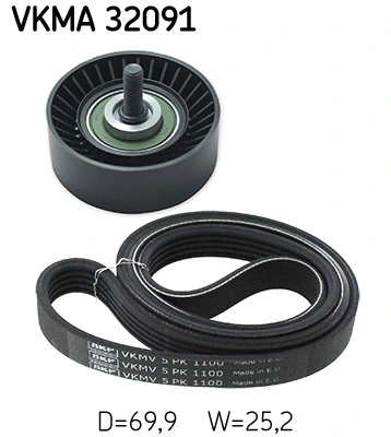 V-Ribbed Belt Set