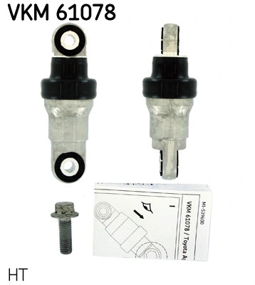 Tensioner Pulley, V-ribbed belt (VKM 61078)