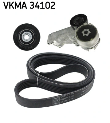 V-Ribbed Belt Set (VKMA 34102)