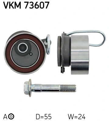 Tensioner Pulley, timing belt (VKM 73607)