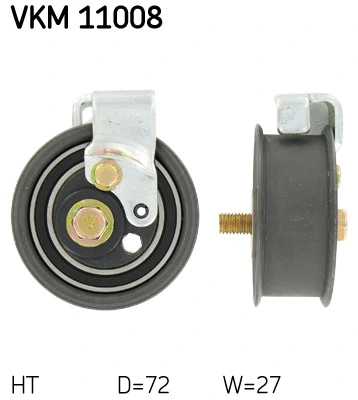 Tensioner Pulley, timing belt (VKM 11008)