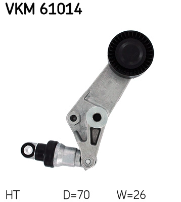 Tensioner Pulley, V-ribbed belt