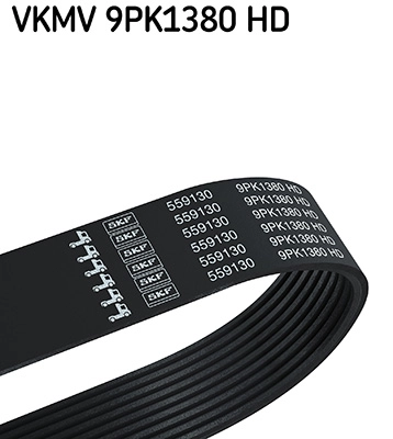 V-Ribbed Belt (VKMV 9PK1380 HD)
