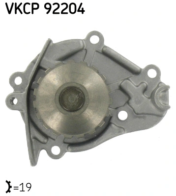 Water Pump, engine cooling (VKPC 92204)