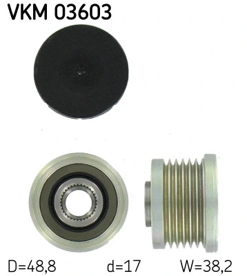 Alternator Freewheel Clutch (VKM 03603)