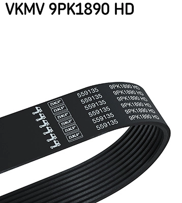 V-Ribbed Belt (VKMV 9PK1890 HD)
