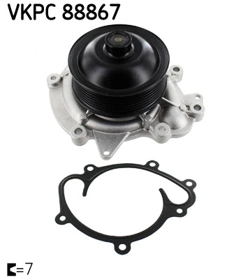 Water Pump, engine cooling (VKPC 88867)