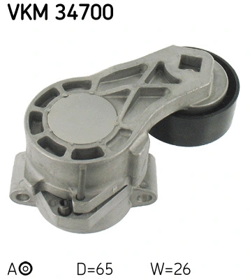 Tensioner Pulley, V-ribbed belt (VKM 34700)