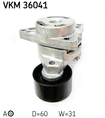 Tensioner Pulley, V-ribbed belt