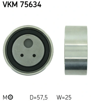 Tensioner Pulley, timing belt (VKM 75634)