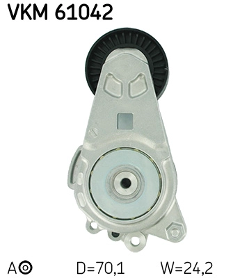 Tensioner Pulley, V-ribbed belt