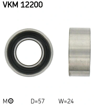 Tensioner Pulley, timing belt (VKM 12200)