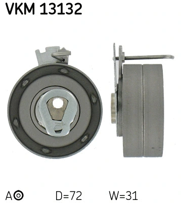 Tensioner Pulley, timing belt (VKM 13132)