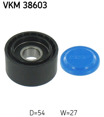 Deflection/Guide Pulley, V-ribbed belt (VKM 38603)