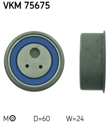 Tensioner Pulley, timing belt (VKM 75675)