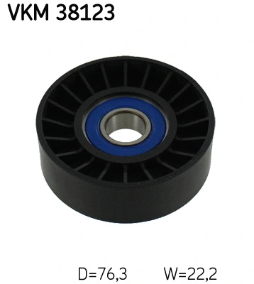 Tensioner Pulley, V-ribbed belt (VKM 38123)