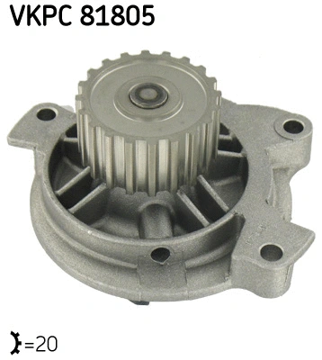 Water Pump, engine cooling (VKPC 81805)