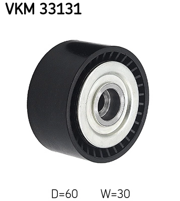 Deflection/Guide Pulley, V-ribbed belt