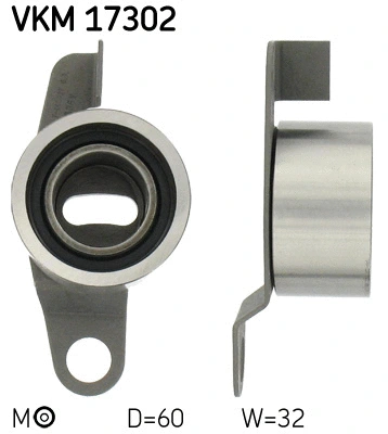 Tensioner Pulley, timing belt (VKM 17302)