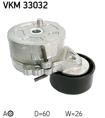 Tensioner Pulley, V-ribbed belt