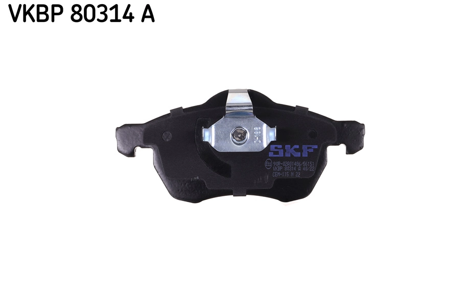 Brake Pad Set, disc brake (VKBP 80314 A)