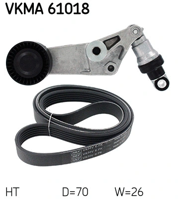 V-Ribbed Belt Set