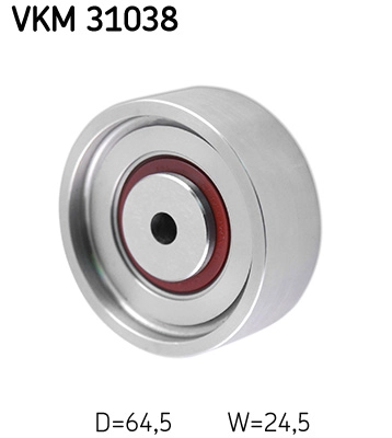 Deflection/Guide Pulley, V-ribbed belt