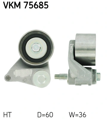 Tensioner Pulley, timing belt (VKM 75685)